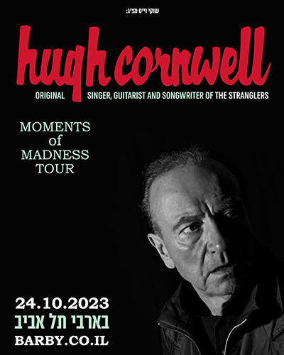 Hugh Conrwell live in Israel poster